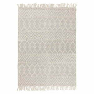 Világosszürke gyapjú szőnyeg 200x290 cm Asra – Asiatic Carpets kép