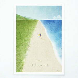 Poszter Ireland, 30x40 cm - Travelposter kép