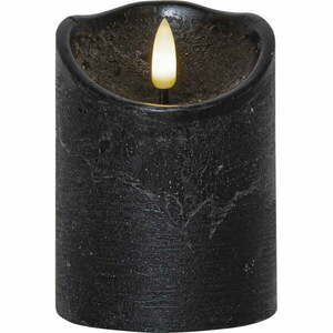 Flamme Rustic fekete LED viaszgyertya, magasság 10 cm - Star Trading kép