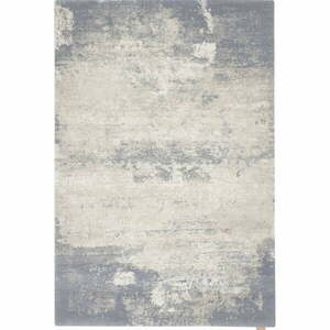 Szürke-krémszínű gyapjú szőnyeg 160x240 cm Bran – Agnella kép