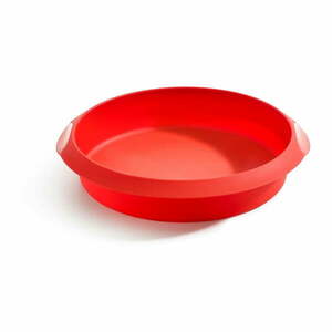 Piros szilikon sütőforma, ⌀ 24 cm - Lékué kép