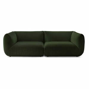Zöld kordbársony kanapé 260 cm Lecomte – Bobochic Paris kép