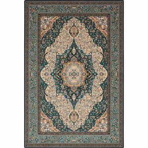 Zöld gyapjú szőnyeg 160x240 cm Charlotte – Agnella kép