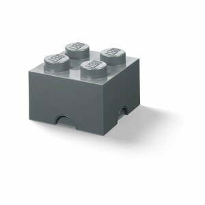 Square sötétszürke tárolódoboz - LEGO® kép