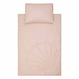 Rózsaszín len ágynemű szett Powder Pink - Moi Mili kép