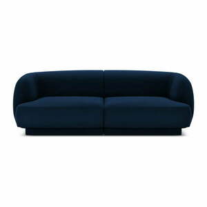 Kék bársony kanapé 184 cm Miley - Micadoni Home kép