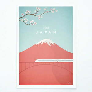 Poszter Japan, 30x40 cm - Travelposter kép