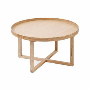 Round kerek tölgyfa asztal, ⌀ 66 cm - Wireworks kép