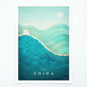 Poszter China, 30x40 cm - Travelposter kép