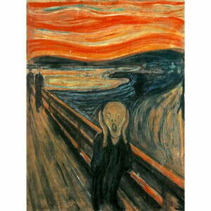 Edvard Munch - The Scream másolat, 45 x 60 cm kép