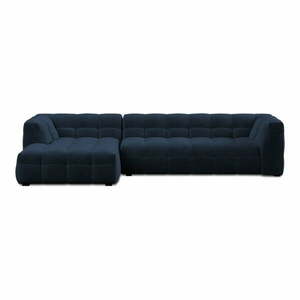 Vesta kék bársony kanapé, bal oldali - Windsor & Co Sofas kép