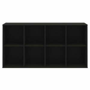 Fekete moduláris polcrendszer 136x69 cm Mistral Kubus - Hammel Furniture kép