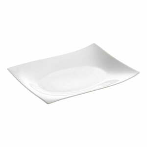 Motion fehér porcelán tányér, 25 x 19 cm - Maxwell & Williams kép