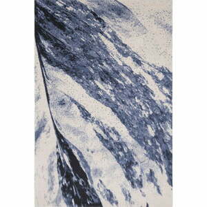 Kék gyapjú szőnyeg 133x180 cm Albo – Agnella kép