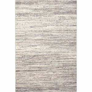 Krémszínű gyapjú szőnyeg 160x240 cm Striped – Agnella kép