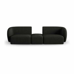 Fekete kanapé 239 cm Shane – Micadoni Home kép