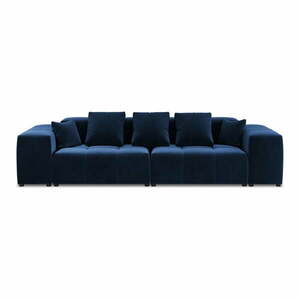 Kék bársony kanapé 320 cm Rome Velvet - Cosmopolitan Design kép