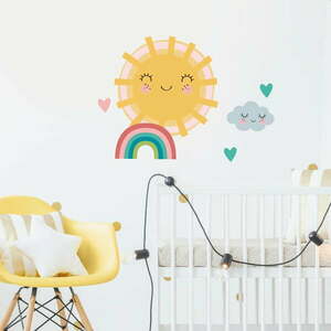 Sun, Clound and Rainbow gyerek falmatrica szett - Ambiance kép