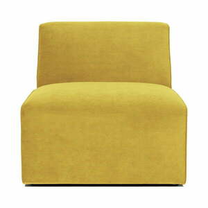 Sting sárga kordbársony középső kanapé modul - Scandic kép