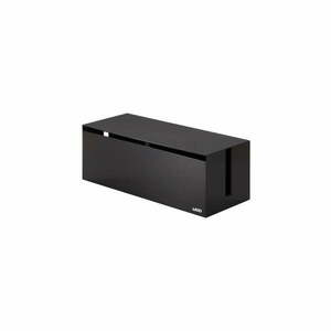 Web Cable Box fekete-barna doboz töltőknek- YAMAZAKI kép