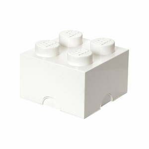 Fehér négyszögletes tárolódoboz - LEGO® kép