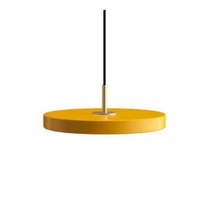 Sárga LED függőlámpa fém búrával ø 31 cm Asteria Mini – UMAGE kép