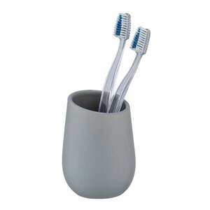 Badi szürke kerámia fogkefetartó pohár - Wenko kép