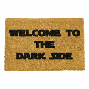 Welcome to the Darkside természetes kókuszrost lábtörlő, 40 x 60 cm - Artsy Doormats kép