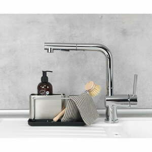 Orio rozsdamentes mosogatóeszköz-tartó állvány - Wenko kép
