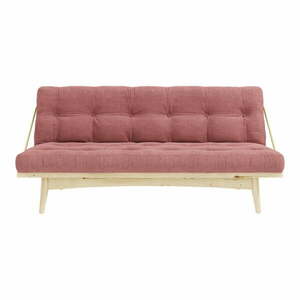 Rózsaszín kinyitható kanapé 190 cm Folk – Karup Design kép