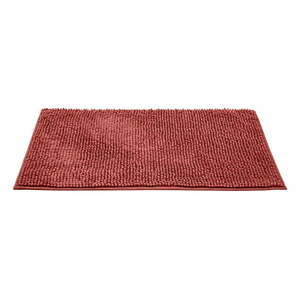 Piros textil fürdőszobai kilépő 50x80 cm Chenille – Allstar kép