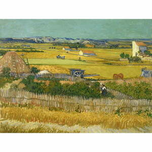 Reprodukciós kép 40x30 cm The Harvest, Vincent van Gogh – Fedkolor kép