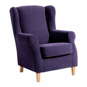 Lorris lila füles fotel - Max Winzer kép