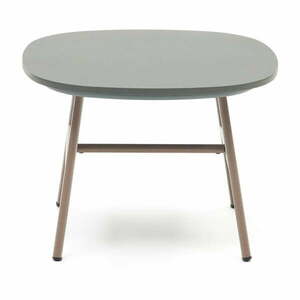 Kerek kerti tárolóasztal beton asztallappal ø 60 cm Bramant – Kave Home kép