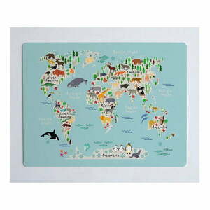 World Map könyökalátét, 55 x 35 cm - Little Nice Things kép