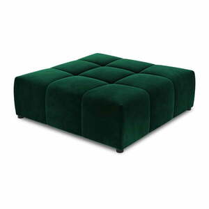 Zöld bársony kanapé modul Rome Velvet - Cosmopolitan Design kép
