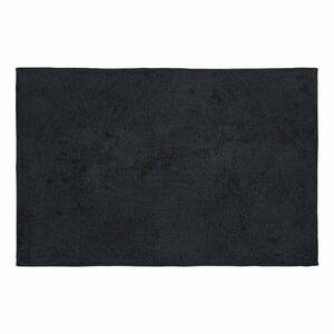 Ono fekete pamut fürdőszobai kilépő, 50 x 80 cm - Wenko kép