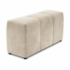 Bézs bársony karfa moduláris kanapéhoz Rome Velvet - Cosmopolitan Design kép