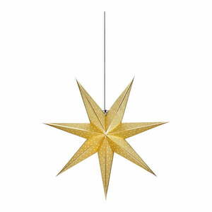 Aranyszínű fénydekoráció karácsonyi mintával ø 45 cm Glitter – Markslöjd kép