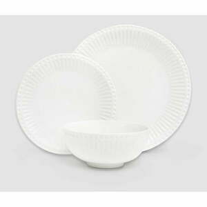Purita 12 db-os fehér porcelán étkészlet - Bonami Essentials kép