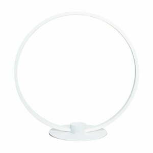 Framed fehér ovális asztali lámpa - SULION kép