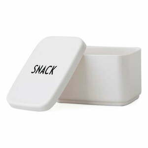Snack fehér snack doboz, 8, 2 x 6, 8 cm - Design Letters kép