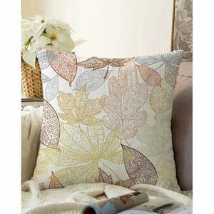 Oriental Leaves pamut keverék párnahuzat, 55 x 55 cm - Minimalist Cushion Covers kép