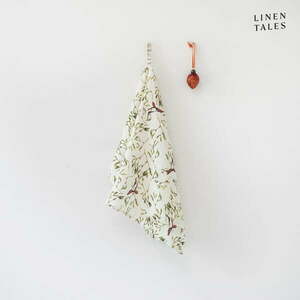 Len konyharuha karácsonyi mintával 45x65 cm – Linen Tales kép