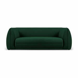 Zöld bársony kanapé 225 cm Lando – Micadoni Home kép