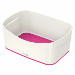 MyBox fehér-rózsaszín asztali tárolódoboz, hossz 24, 5 cm MyBox - Leitz kép