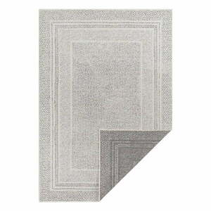 Berlin fekete-fehér kültéri szőnyeg, 80x150 cm - Ragami kép