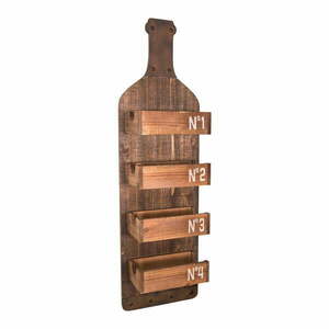 Bottle fali polc fából - Antic Line kép
