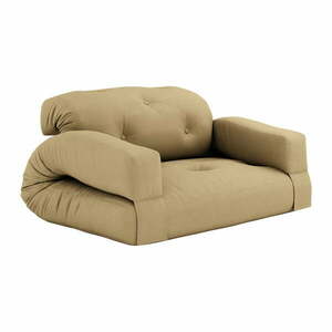 Sárga kinyitható kanapé 140 cm Hippo - Karup Design kép