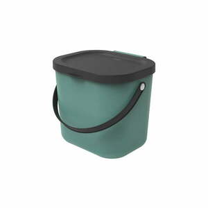 Zöld komposztálható hulladékgyűjtő edény 6 l Albula - Rotho kép